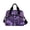 Purple Butterfly Pattern, variant on Insulated Crossbody Lunch Bag 10L Lunch Tote with Adjustable Shoulder Strap for Work Office Picnic Purple Butterfly Pattern