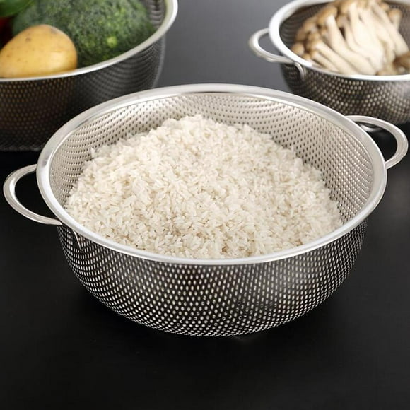 Escurridor de Acero Inoxidable Macarena 6 Tamaño 16.5cm Colador de malla