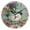 Vintage Snowman, variant on Wobogo Winter Dog Wall Clock 10in Silent Mechanism Battery Operated Retro Style for Living Room Bedroom and Kitchen Black Pointer