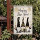 thumbnail image 4 of Bandera de Jardín de Feliz Año Nuevo,Señal de Vacaciones de Bienvenida de Invierno de Doble Lado de 12x18In,Patio Decoración Al Aire Libre Patio Patio Banner,Material de Poliéster Girado Resistente Al, 4 of 7