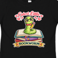 thumbnail image 4 of Inktastic Cutest Little Bookworm Boys or Girls Toddler T-Shirt, 4 of 5