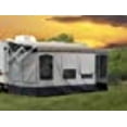 thumbnail image 3 of Carefree RV Awning Enclosure 291600 Vacation R; For Vertical Arm Awnings With 16-17 Foot Length; Tent Material; Gray With Dark Trim; Rafter Mount; Does Not Mount To Awning Canopy, 3 of 3