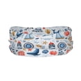 thumbnail image 3 of Uemuo Watercolor Nautical Printed Sports Headbands for Men Women,Moisture Wicking Workout Headband, Sweatband Headbands,Non-slip Workout Gym Yoga Headband, 3 of 9
