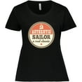thumbnail image 3 of Inktastic Sailing Gift for Sailor Sailboat Women's Plus Size T-Shirt, 3 of 5