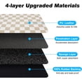 thumbnail image 6 of Checkered Cat Food Mat for Pet Dog Feeting Mats,Pet Feeding Mat for Floor Non-Slip Waterproof, Super Absorbent Cat Bowl Mat, Easy to Clean Eco-Friendly Durable Pet Placemat 24x16in, 6 of 8