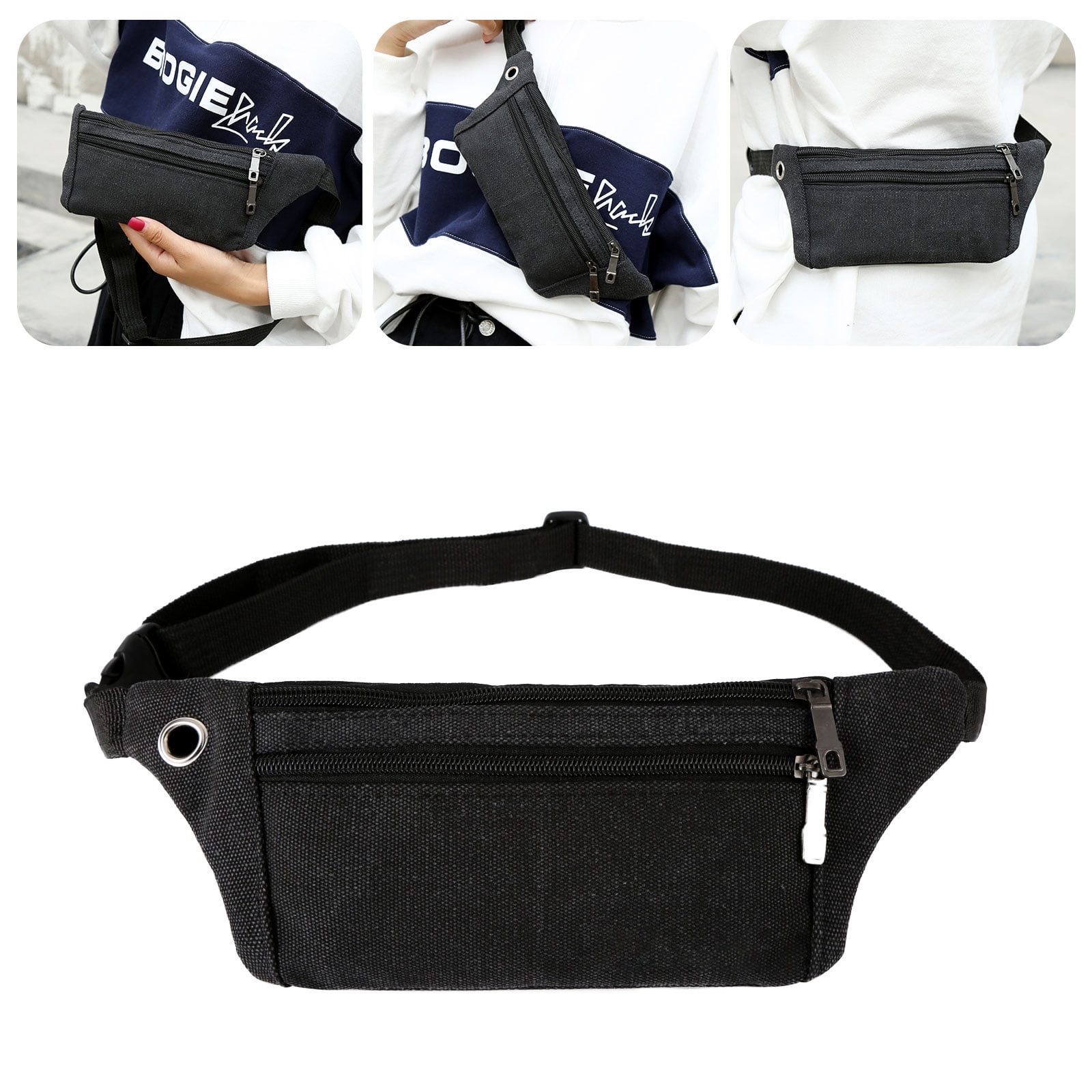 EEEkit Slim Running Bag Pack,Light Bounce Waist Pouch