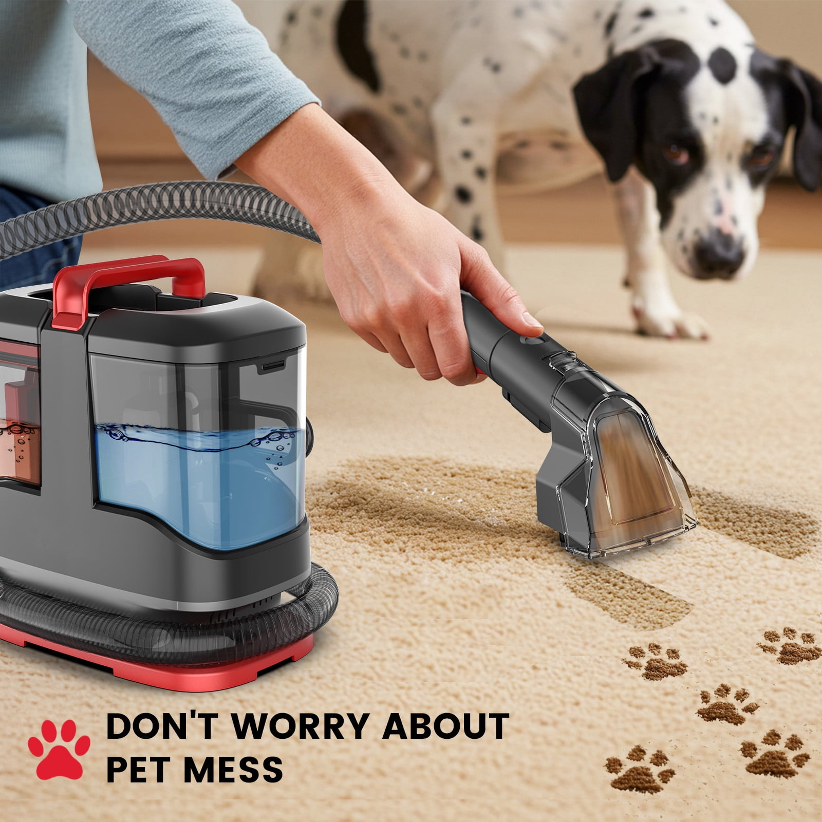 ONSON Portable Carpet Cleaner Machine, Upholstery Spot Vacuum