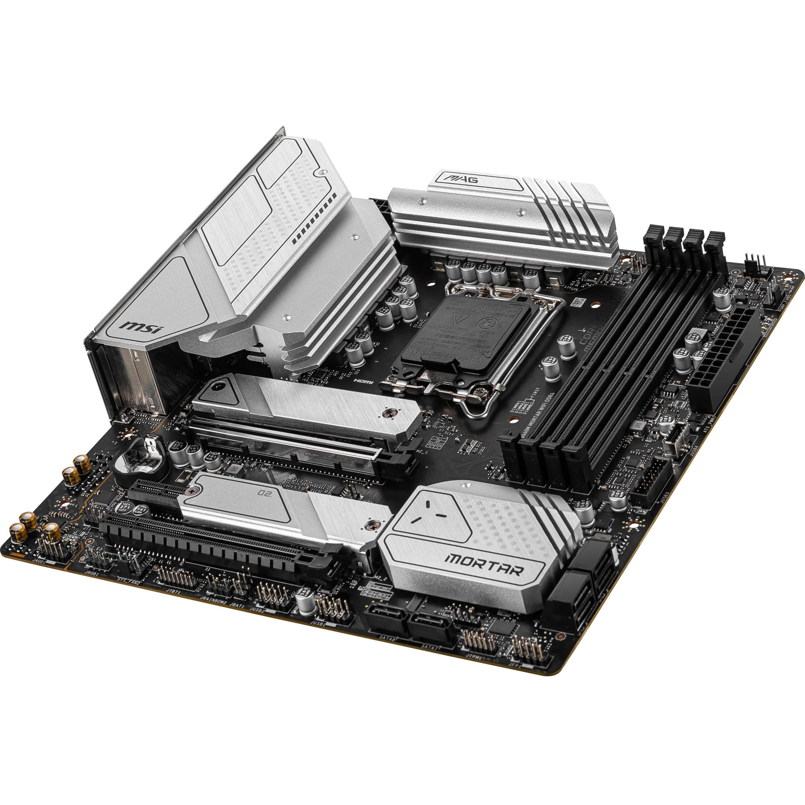 MSI MAG B660M MORTAR WIFI DDR4 Desktop Motherboard - Intel B660