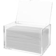 thumbnail image 2 of RGHJAR-Thick Acrylic Dryer Sheet Holder Clear Container for Laundry Room Organize and Storage, Dispenser for Dryer Sheets, Fabric Softener, Large, 2 of 4