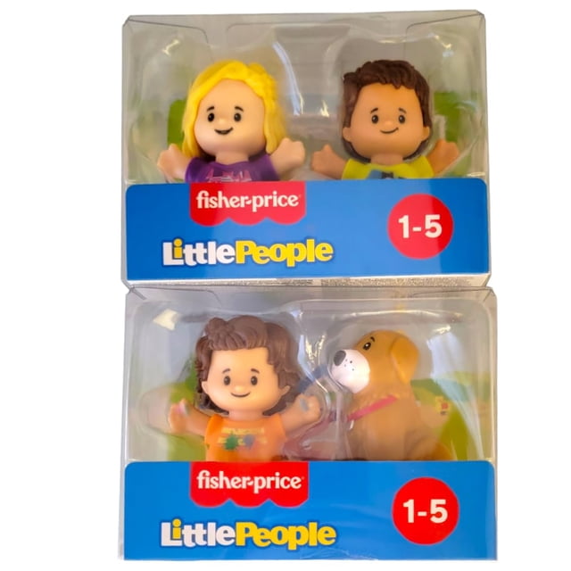 Paquetes de figuras Fisher-Price Little People con 4 figuras