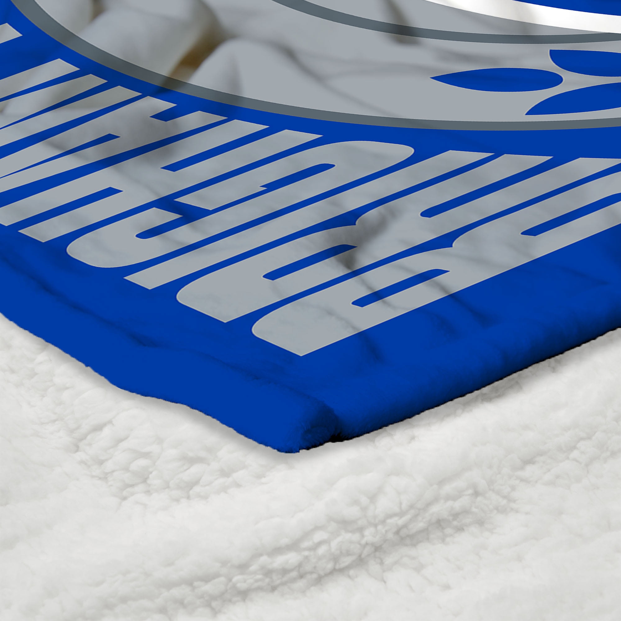 BYU NCAA Apex Silk Touch Sherpa Throw 50x60 inches