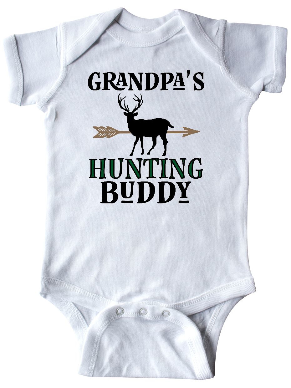 INKtastic - Bow Hunter Grandpa Hunting Buddy Infant Creeper - Walmart ...