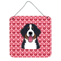 Carolines Treasures BB5307DS66 Bernese Mountain Dog Wall or Door Hanging Prints 6HX6W multicolor