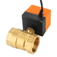 thumbnail image 3 of Brass Motorized Ball Valve,AC 220V 2 Way D Ball Valve Way Motorized Ball Valve High-End Performance, 3 of 8