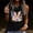 Black, variant on Women's Tops Under $5 Large Summer Casual Round Neck Loose Sleeveless T-Shirt