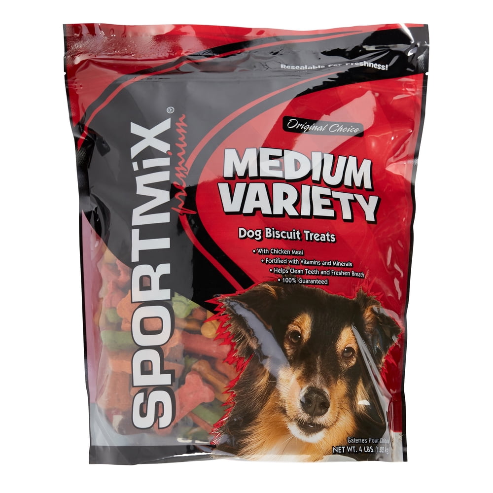 Sportmix Original Choice Medium Variety Dog Treats, 4 Lb