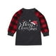 thumbnail image 2 of Conjunto de pijamas para niñas y niños Top y pantalones a cuadros navideños a juego con la familia Nituyy GL714-QZ14193A14, 2 of 7