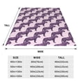 thumbnail image 3 of Pofeuu Leopard Print Print Ultra-Soft Micro Fleece Blanket,for Bed Or Sofa,All Season Throw Blankets Flannel Blanket-60"x50", 3 of 7
