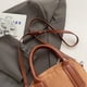 thumbnail image 5 of Bolso Hombro Ante para Mujer Boston Con Correa Ajustable Tipo Cartera El (marrón), 5 of 7