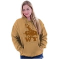 thumbnail image 3 of Wyoming Western Rodeo Rider WY Hoodie Sweatshirt Women Men Brisco Brands 5X, 3 of 6