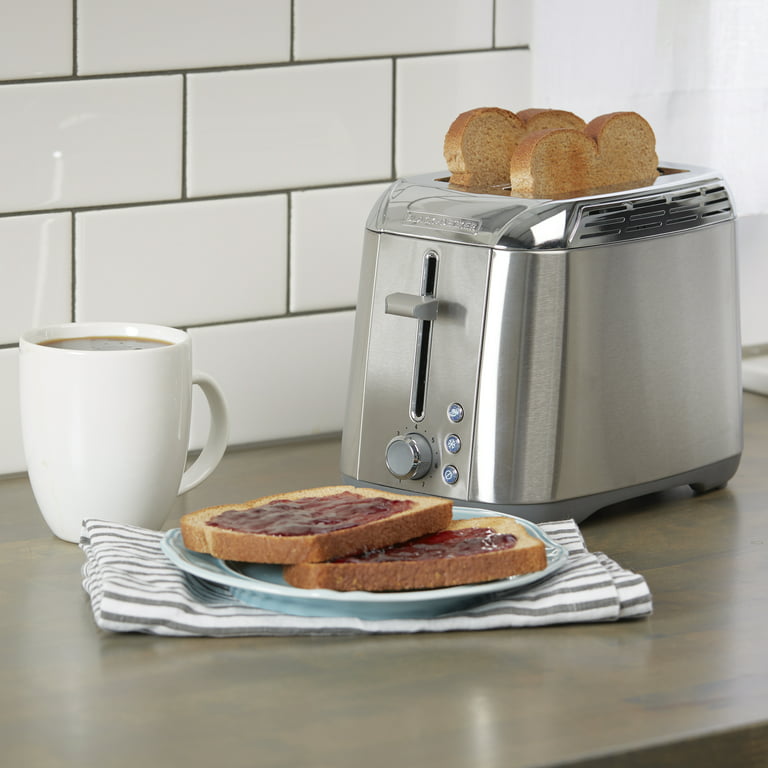 Black & Decker Rapid Toast 2-Slice Toaster - Stainless Steel