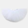 thumbnail image 2 of Tulle Skirt,Girls Glitter Tutu Skirt with Sequins Sparkly Layered Net Tulle Dance Skirt Elastic Waistband for Carnival Party Princess,Tutu for Girls,White,8-12 Years, 2 of 4