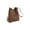 Small leopard print, variant on Faux Suedes Bucket Bags Shoulder Bag Small Crossbody Purses with Makeup Bags
