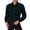 Green, variant on Women's Long Sleeve Button Down Jacket Solid Color Turndown Collar Casual Corduroy Outwear with Pockets XXL