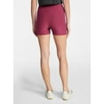 thumbnail image 3 of No Boundaries Faux Sueded Jersey Shorty Shorts, 3'' Inseam, Women's XXS-XXL, 3 of 5