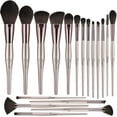 thumbnail image 2 of Brochas de Maquillaje Bestope 18 Piezas Serie Profesional Sintéticas Premium, 2 of 7