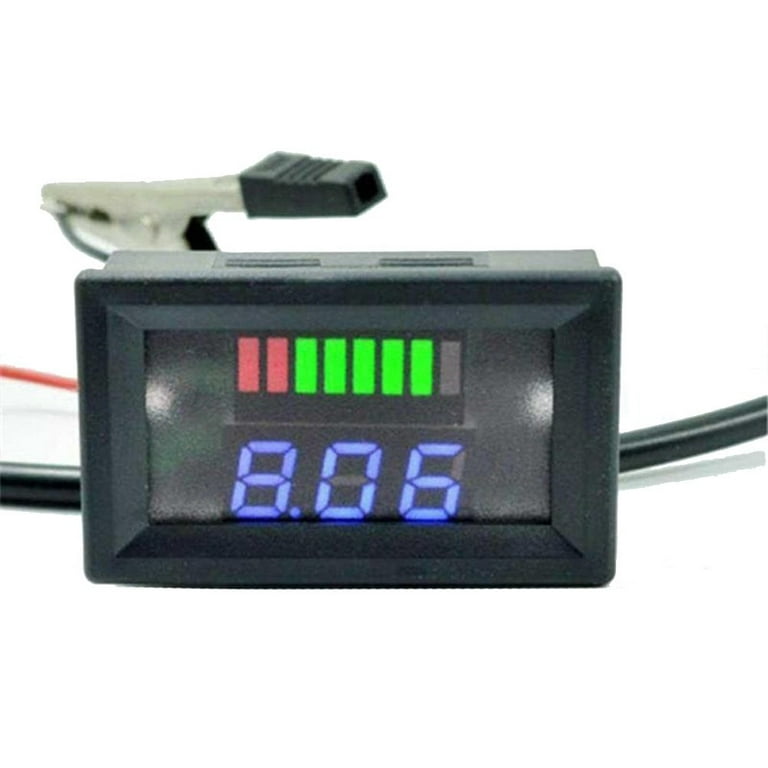 ARCELI Car Marine Moto LED Voltmetro digitale Voltmetro Indicatore