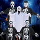 thumbnail image 3 of Disfraz de cosplay de Halloween, disfraz divertido, capa de mascarada, disfraz de fantasma blanco (disfraz de fantasma para adulto + guantes) (blanco), 3 of 4