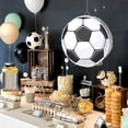 thumbnail image 3 of Dserhfy Soccer Pinata Pull String Soccer Ball Pinata with Stick Blindfold Confetti Sports Theme Birthday Party Favors for Kids Adults, 3 of 8