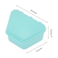 thumbnail image 4 of Unique Bargains 1 Pc Braces Box Lightweight Braces Storage Box Light Blue, 4 of 5