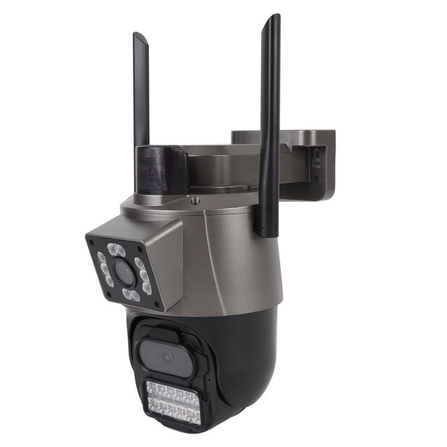 Cámara Inalámbrica para exteriores Cámara de Seguridad Panorámica e inclinable inalámbrica para exteriores 1080p Zoom 5x IP66 Resistente al Agua Detección