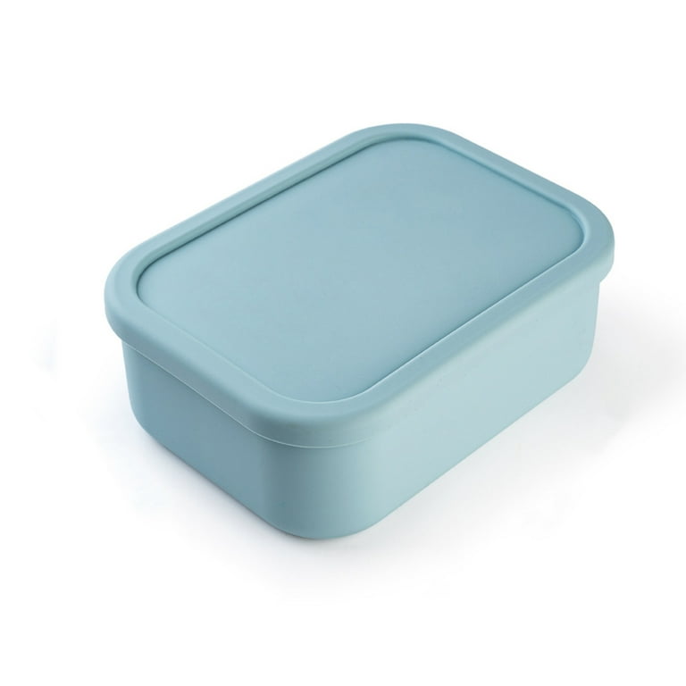 Blue Silicone Lunch Box, For Office