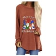 thumbnail image 1 of Lolmot T-Shirt Blouse Décontracté pour Femme à Col Rond de Noël à Manches Longues Imprimé, 1 of 1