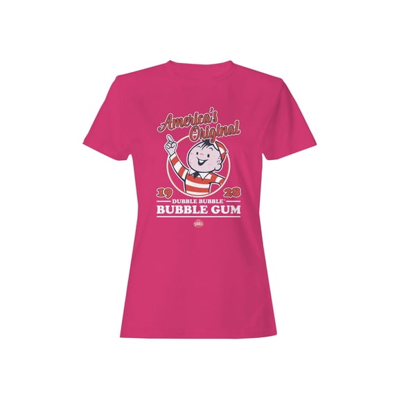 Officially Licensed Dubble Bubble America's Original Women's T-shirt
