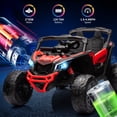 thumbnail image 4 of 12V Electric Ride on UTV Car Off-Road Car Truck Car with Remote Control, Large Seat, EVA Tires, Spring Suspension, Ride on Toys for Kids, 4 of 7