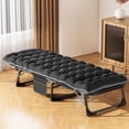 thumbnail image 2 of LEHOME Folding Bed with Mattress, Cot Size Foldable Guest Beds, Hideaway Cot for Adults, Portable Fold up Bed with Adjustable Positions for Home, Office, Indoor, Outdoor, 2 of 6