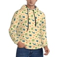 thumbnail image 2 of Picia Sea Turtle And Whale Pattern Casual Men's Hoodie - Lightweight Hooded Sweatshirt with Kangaroo Pocket, Comfortable Pullover for Everyday, Travel-4X-Large, 2 of 7