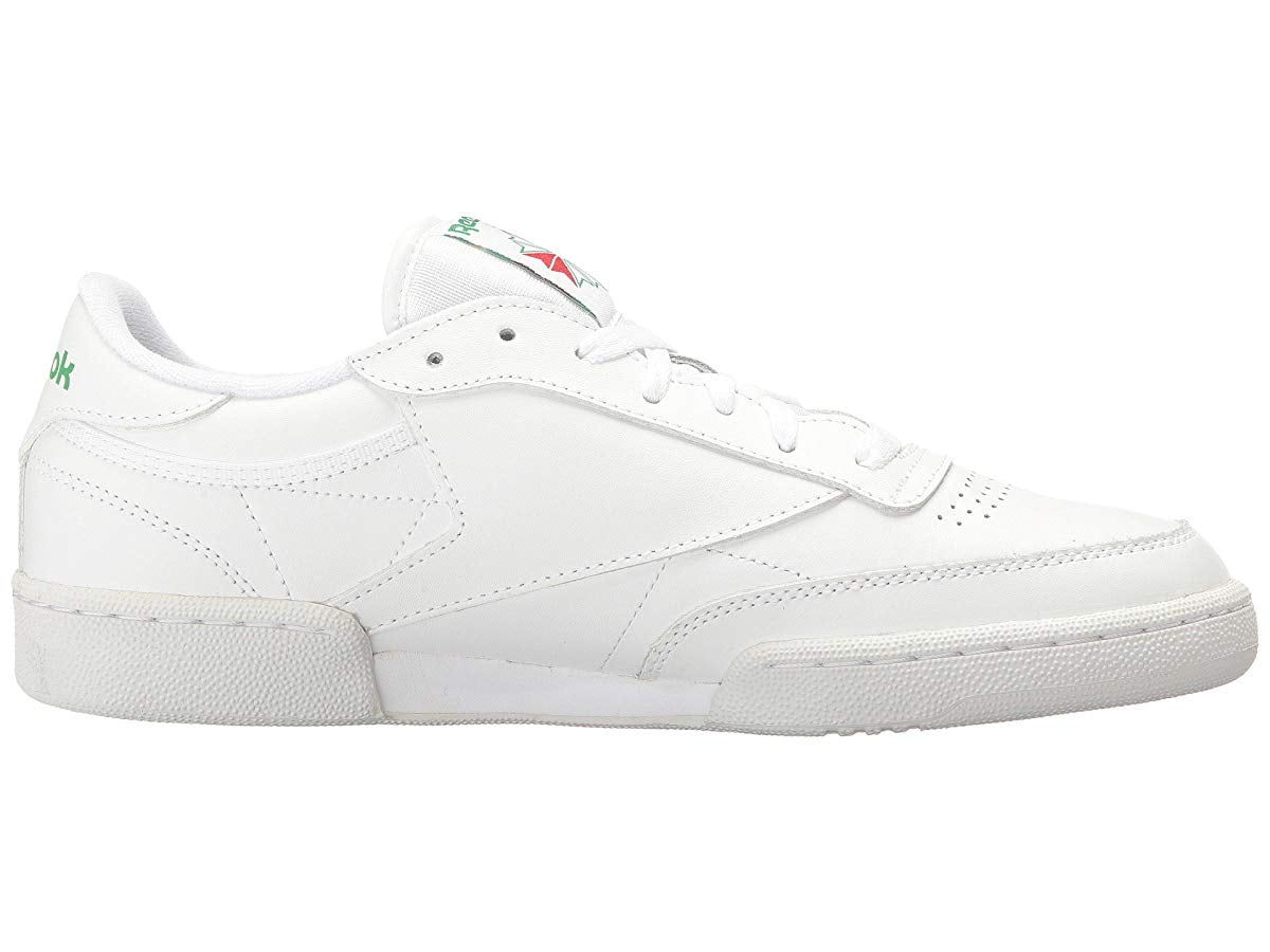 por ciento lema Inapropiado Reebok Club C 85 AR0456 Men's White/Green Low Top Running Sneaker Shoes  ER655 (15) - Walmart.com