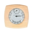 thumbnail image 4 of Aqxreight Wood  ,  Room  Hygrometer Humidity Temperature Meter Fit for  Room, Bathroom, Sweat Stream Room, 4 of 8