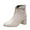 Beige boots womens fall fashion 2022, variant on Clearance Sale Prime Juebong Womens Fashion Solid Boots Zipper Women Round Head Midheel Ankle Booties Shoes