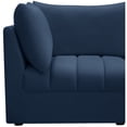 thumbnail image 5 of Meridian Furniture Jacob Navy Velvet Modular Sectional, 5 of 9