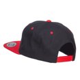 thumbnail image 3 of Glam Embroidered Two Tone Snapback - Black Red OSFM, 3 of 5
