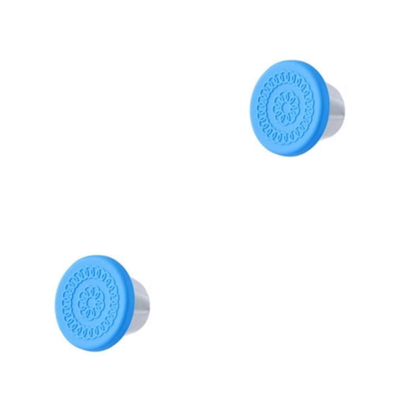 Bewildely Acero de amplia aplicación con práctico y multifuncional recipiente para ensaladas, cómoda y práctica tapa ancha y azul. tapa azul 2Conjunto