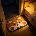 thumbnail image 4 of TIELUTT Funny Doormat Interesting Soft Rug Cute Welcome Floormat Decorative for Party Daily for Rugs Soft Throw over Blanket Softest Throw Blanket Fuzzy Area Rugs for Living Room Knit Throw Blankets, 4 of 5