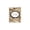 Black, variant on Floral Address Plaque SAP-4110-CP Floral Address Plaque-Copper