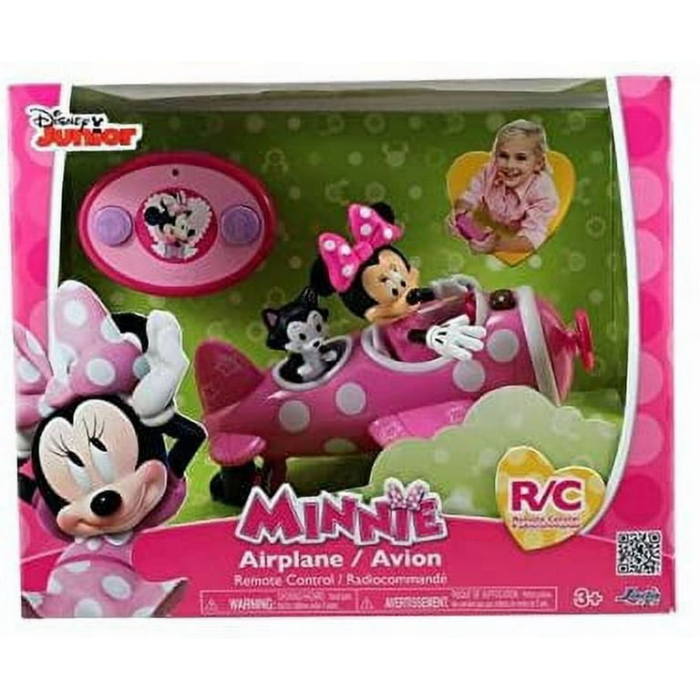 Jada Toys Disney Junior RC Minnie Mouse Airplane for